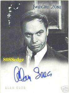2004 TWILIGHT ZONE AUTOGRAPH AUTO CARD #A74: ALAN SUES as WILFRED 