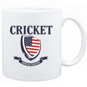  Mug White  Cricket   American Tradition  Sports Sports 