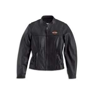  Harley Davidson® Womens Stock Leather Jacket. Embroidery 