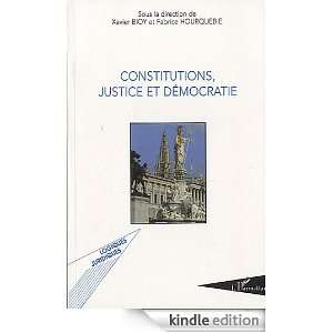 Constitutions Justice et Democratie (Logiques juridiques) (French 