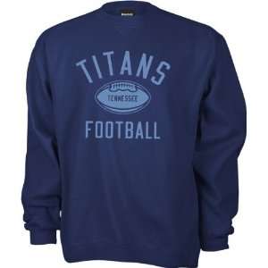   Titans End Zone Work Out Crewneck Sweatshirt: Sports & Outdoors