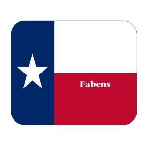   US State Flag   Fabens, Texas (TX) Mouse Pad: Everything Else