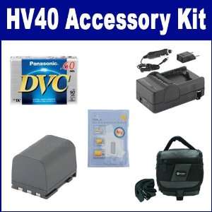 : Canon VIXIA HV40 Camcorder Accessory Kit includes: SDBP2L12 Battery 
