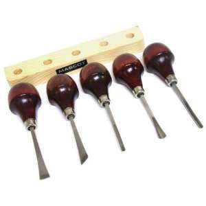  5pc Woodworking Carving Turning Lathe Tool: Home & Kitchen