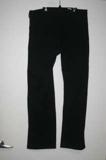 YOHJI YAMAMOTO Adidas Womens Black Jeans XS New Y3  