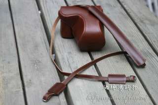   Leather shoulder strap for Canon Sony Nikon Olympus Panasonic camera