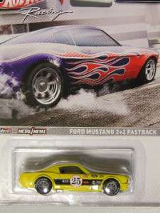 Hot Wheels 2012 Racing FORD MUSTANG 2+2 FASTBACK Yellow Muscle Series 