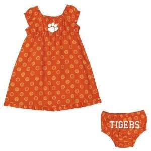   Girls Clemson University Iconic Dress with Bloomer: Sports & Outdoors