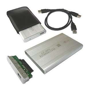  2.5 USB 2.0 SATA Hard Drive HDD Case Enclosure: Computers 
