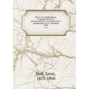   , statistischer u.s.w. Hinsicht. 1860. Ernst, 1817 1868 Boll Books