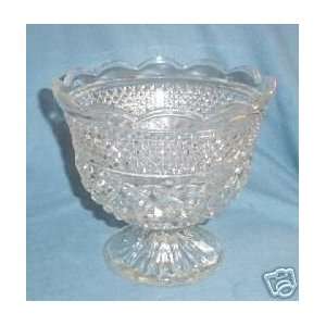  Large Wexford Glass Footed Bowl: Everything Else