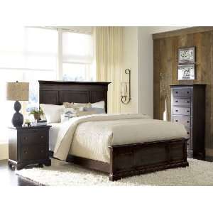   Ashby Park Panel Bed Peppercorn King 