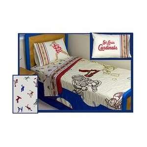  ABC Kidz St. Louis Cardinals 4 Piece Comforter Set   St 