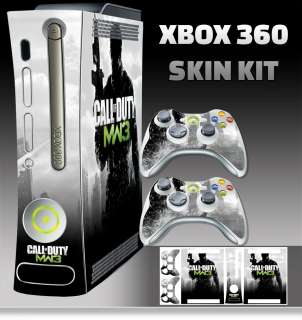 New Xbox 360 Modern Warfare 3 Console Skin with 2 controller skins 