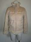 MAUI & SONS Light Brown Suede/Fleece Feel Jacket Size 8 JA11598