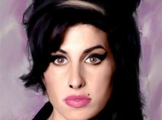   ready to hang 18 x26 x1 5 also availabe in larger sizes amy winehouse