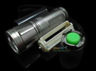 300LM CREE Q5 LED Adjustable Focus Flashlight Torch NEW  