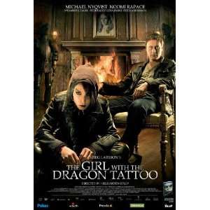  The Girl with the Dragon Tattoo Movie Poster (11 x 17 