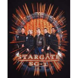  STARGATE SG 1 Season Nine Cast & Crew SHIRT   Size Large 
