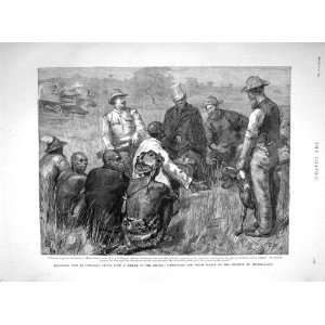   1893 KING LO BENGULA ENVOYS WITCH DOCTOR MATABELELAND