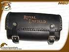 Pair of Camel Color Leather Saddle Bags Royal Enfield Hi Quality Spare 