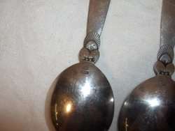 Georg Jensen STERLING CACTUS SERVING SPOON AND FORK  