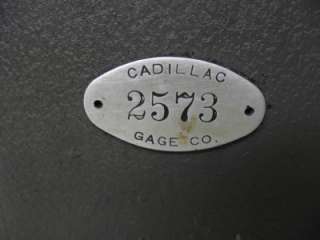 CADILLAC GAGE MI CHEK 30 HEIGHT GAUGE 2573  