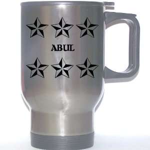  Personal Name Gift   ABUL Stainless Steel Mug (black 