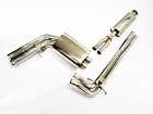 OBX CATBACK EXHAUST SYSTEM 03 07 VOLVO S60R DUAL TIP  