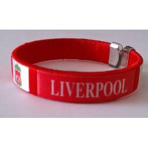 Liverpool FC Team Logo English Soccer Bracelet Wristband