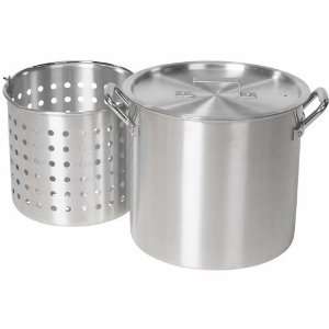 Academy Sports Outdoor Gourmet 24 qt. Aluminum Pot with Strainer 