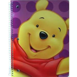  Winnie The Pooh 50 Sheet Theme Spiral Notebook: Toys 