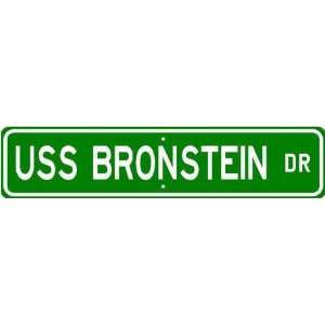  USS BRONSTEIN FF 1037 Street Sign   Navy Ship Gift Sail 