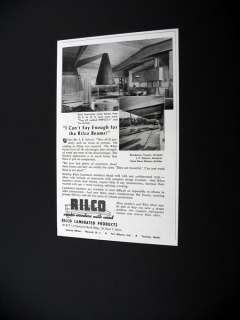 Rilco Beams Tucson Arizona AZ House 1958 print Ad  