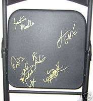 WWE Raw Superstars Signed FS Steel Chair PROOF Maria  