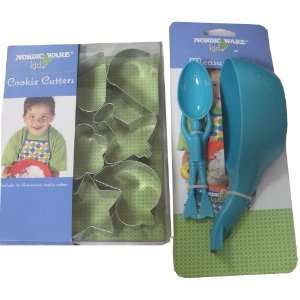  Nordic Ware Kids Cookies Cutters and Measuring Set 