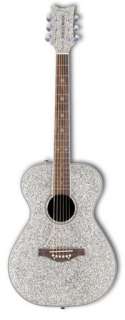   Pixie Acoustic Silver Sparkle Starter Guitar Pack Musical Instruments