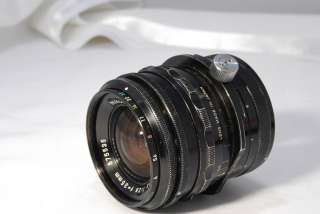 Nikon 35mm f2.8 PC Nikkor F mount Lens perspective control shift 