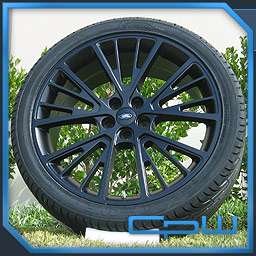 MATTE BLACK 22 INCH WHEELS RIMS TIRES PACKAGE DEAL FITS LAND ROVER 