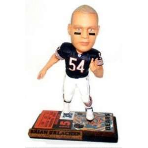  Brian Urlacher Ticket Base Forever Collectibles Bobblehead 