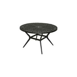  Windham Castings Woven Cast Aluminum 32 Round Metal Patio 