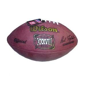  Wilson Official NFL Super Bowl 38 Logo Football: Sports 