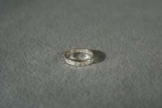 VINTAGE STERLING SILVER FANCY ETCHED ETERNITY WEDDING BAND RING 9 