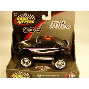  Road Rippers Street Screamer Dodge Charger Black: Toys 