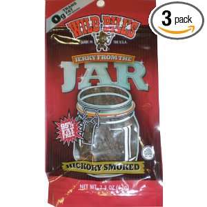 Wild Bills Jerky from the Jar, Hickory Smoked, 2.3 Ounce (Pack of 3)