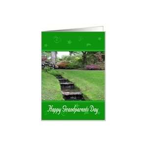  Grandparents Day   Garden Scene Card Health & Personal 