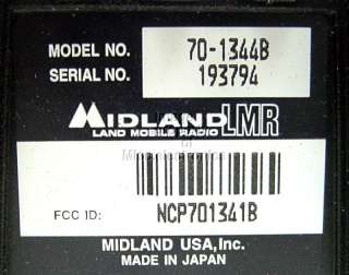 Midland 70 1344B VHF 50W VHF 150 174 MHz Mobile Radio  