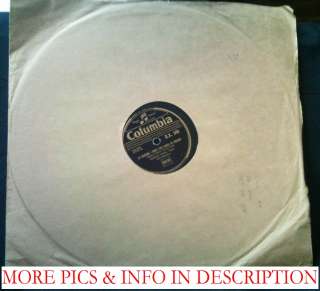 Record Columbia 12. Magic Notes Trademark D.X.540 Speed 78rpm w 