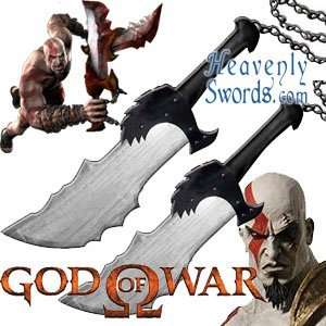  God of War   Blades of Chaos   wooded (set of 2) Sports 