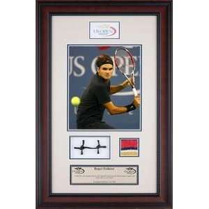  Roger Federer 2007 US Open Memorabilia